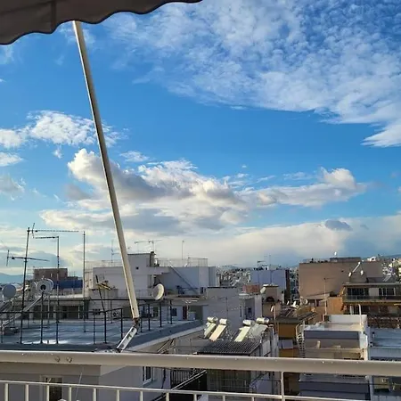 Spacious Flat With Panoramic Rooftop Apartment Athens