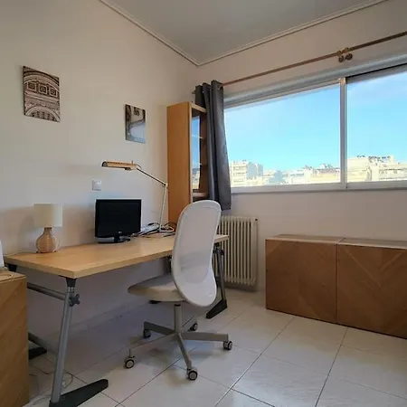 Spacious Flat With Panoramic Rooftop Athens