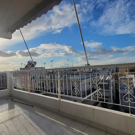 Spacious Flat With Panoramic Rooftop Apartment Athens